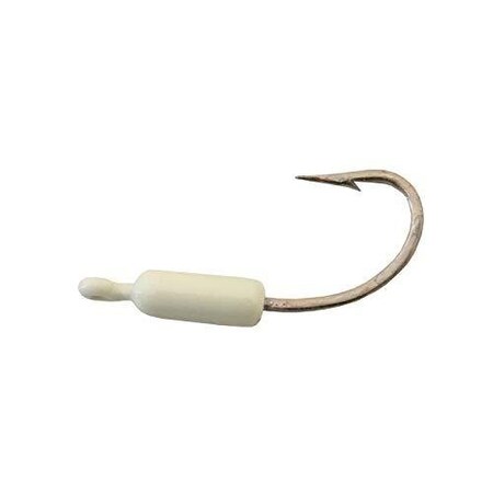 Calcutta Crusher Jighead 116 Oz, S Sz 2 JHook, Glow, 5PK BR100-02GW